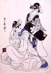 Deux Figures Féminines